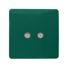 Dark Green Wiring Accessories Trendi Decorative Screwless Dark Green Wiring Accessories Trendi Decorative Screwless